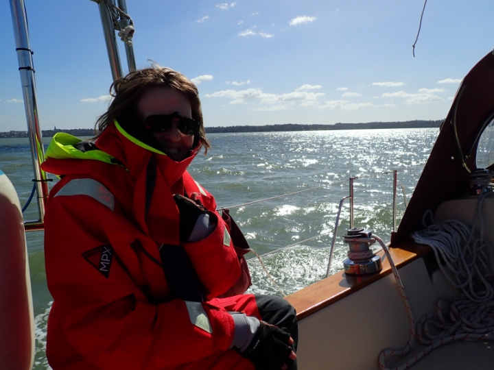 Sailing in the Solent