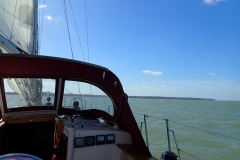 sailing in the Solent