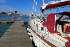 Safely at East Cowes marina