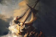 Jesus calms the storm